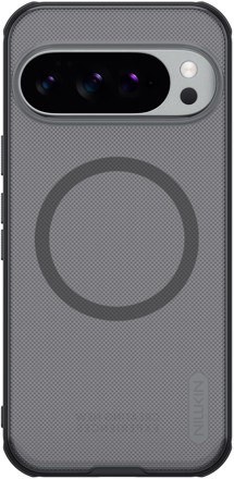 Nillkin Super Frosted Pro Magnetic zadní kryt se zabudovanými magnety pro Google Pixel 10 / 10 Pro šedý/černý
