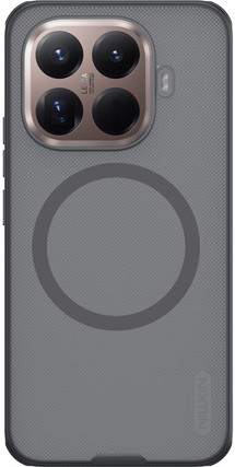 Nillkin Super Frosted Pro Magnetic zadní kryt se zabudovanými magnety pro Xiaomi 15T Pro šedý/černý