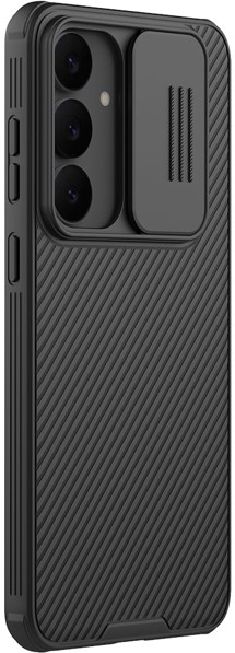 Nillkin CamShield Pro Magnetic zadní kryt s krytkou kamery a zabudovanými magnety pro Samsung Galaxy S25 FE černý