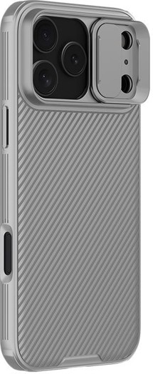 Nillkin CamShield Pro zadní kryt s krytkou kamery pro Apple iPhone 17 Pro Max titanový