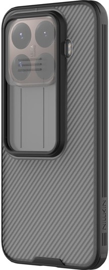 Nillkin CamShield Pro zadní kryt s krytkou kamery pro Xiaomi 15T černý/čirý