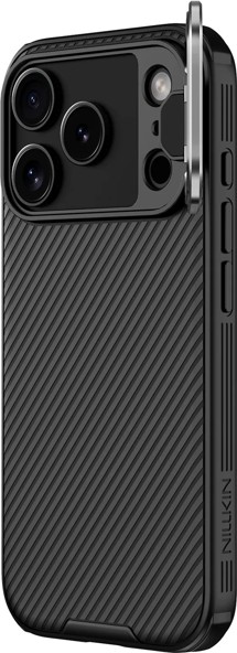 Nillkin CamShield Prop Magnetic zadní kryt s krytkou kamery/stojánkem a MagSafe pro Apple iPhone 17 Pro Max černý