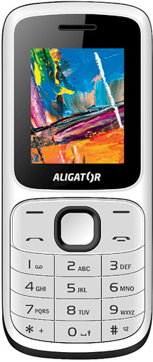 Aligator D210 Dual SIM bílo-černý
