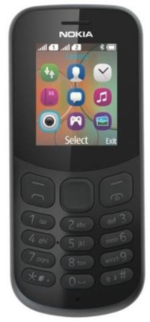 Nokia 130 2017 Dual SIM Black