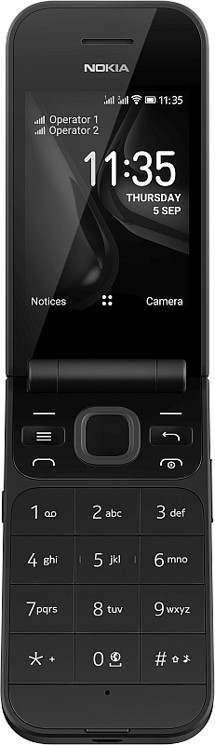 Nokia 2720 Flip Dual SIM Ocean Black