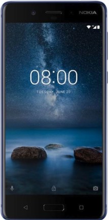 Nokia 8 Tempered Blue Glossy