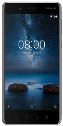Nokia 8 Silver Steel