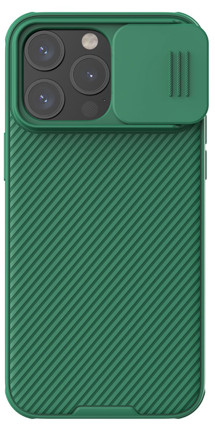 Nillkin CamShield Pro Magnetic zadní kryt pro Apple iPhone 15 Pro Max zelený