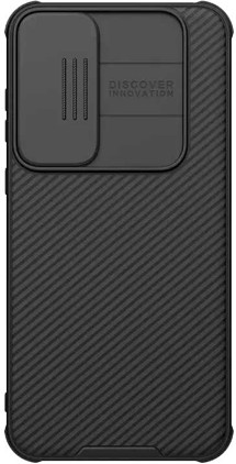 Nillkin CamShield Pro Magnetic zadní kryt s krytkou kamery a zabudovanými magnety pro Samsung Galaxy A55 5G černý