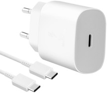 Samsung 25W nabíječka USB-C s kabelem EP-DA705BWE USB-C bílá, bulk (EP-TA800EWE)
