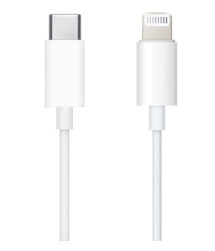 Apple USB-C / Lightning 2m bílý kabel (MM0A2ZM/A)