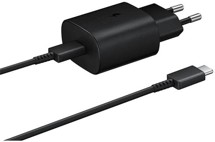 Samsung 25W nabíječka USB-C s kabelem EP-DA705BBE USB-C černá,bulk (EP-TA800EBE)