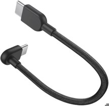 Xiaomi USB-C / USB-C 60W 10cm opletený černý kabel