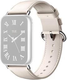 Xiaomi kožený řemínek pro Xiaomi Smart Band 8 Pro bílý