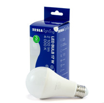 TESLA BL271740-1 – LED bulb žárovka E27, 17W, 2100 lm, 4000K, denní bílá