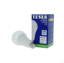 TESLA BL272040-8 – LED bulb žárovka E27, 20W, 2500 lm, 4000K, denní bílá