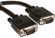 C-TECH VGA / VGA 5m černý kabel