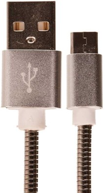 CELLFISH USB-A / micro USB 1m stříbrný kabel