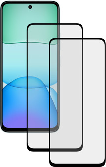 CELLFISH DUO 5D tvrzené sklo pro Xiaomi Redmi 13 Full-Frame černé 2ks