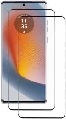 CELLFISH DUO 5D tvrzené sklo pro Motorola Moto G85 5G Full-Frame černé 2ks