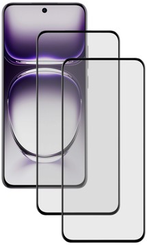 CELLFISH DUO 5D tvrzené sklo pro OPPO Reno12 Pro 5G Full-Frame černé 2ks