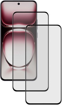 CELLFISH DUO 5D tvrzené sklo pro OPPO Reno12 5G Full-Frame černé 2ks