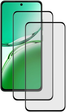 CELLFISH DUO 5D tvrzené sklo pro OPPO Reno12 FS 5G Full-Frame černé 2ks