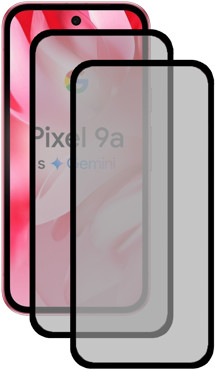 CELLFISH DUO 5D tvrzené sklo pro Google Pixel 9a Full-Frame černé 2ks