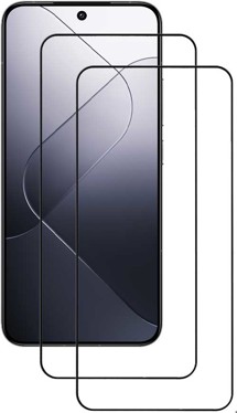 CELLFISH DUO 5D tvrzené sklo pro Xiaomi 15 Full-Frame černé 2ks