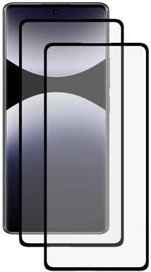 CELLFISH DUO 5D tvrzené sklo pro Xiaomi Redmi Note 14 Pro Full-Frame černé 2ks