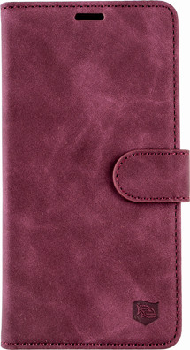 CELLFISH Premium flipové pouzdro pro Apple iPhone 16e červené