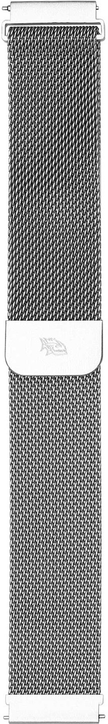 CELLFISH magnetický řemínek milánský tah 20mm Quick Release pro smartwatch stříbrný