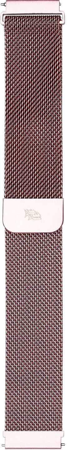 CELLFISH magnetický řemínek milánský tah 20mm Quick Release pro smartwatch růžový