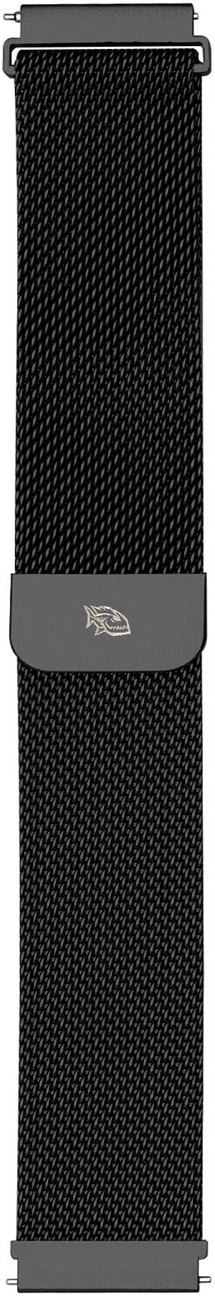 CELLFISH magnetický řemínek milánský tah 22mm Quick Release pro smartwatch černý