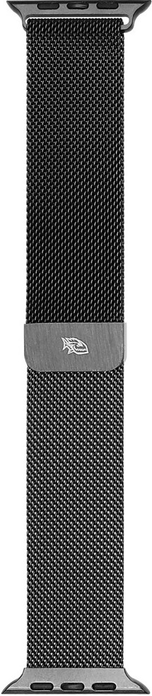 CELLFISH magnetický řemínek milánský tah Apple Watch 42 / 44 / 45 / 49mm černý