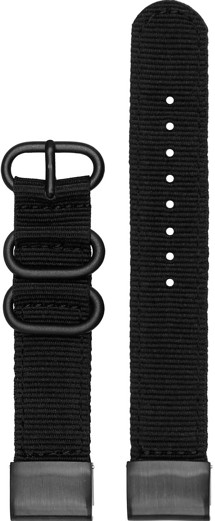 CELLFISH nylonový řemínek pro Garmin 22mm QuickFit černý