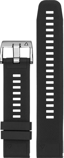 CELLFISH silikonový řemínek pro Garmin 22mm QuickFit černý