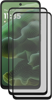 CELLFISH DUO 5D tvrzené sklo pro Motorola Moto G35 5G Full-Frame černé 2ks