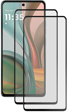 CELLFISH DUO 5D tvrzené sklo pro Motorola Moto G75 5G Full-Frame černé 2ks