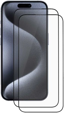 CELLFISH DUO 5D tvrzené sklo pro realme 12+ Full-Frame černé 2ks