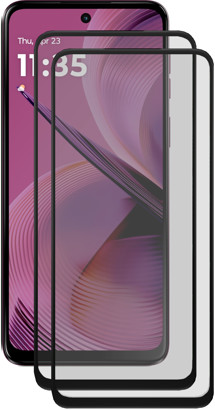 CELLFISH DUO 5D tvrzené sklo pro Motorola Moto G55 5G Full-Frame černé 2ks