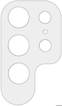 CELLFISH Lens tvrzené sklo fotoaparátu pro Xiaomi Redmi Note 14 čiré