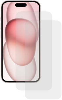 CELLFISH DUO 2,5D tvrzené sklo pro Apple iPhone 15/16 Plus čiré 2ks