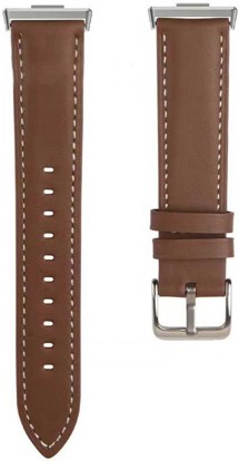 CELLFISH kožený řemínek pro Huawei Watch Fit 3 / Fit 4 / Fit 4 Pro hnědý
