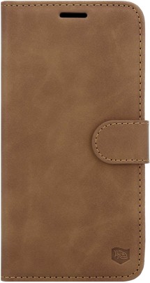 CELLFISH Premium flipové pouzdro pro Xiaomi Redmi Note 13 Pro 5G / POCO X6 5G hnědé