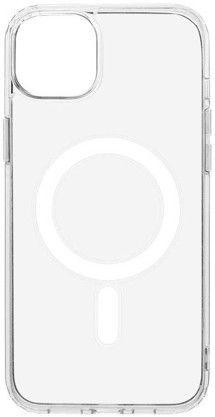 CELLFISH zadní kryt s podporou MagSafe pro Apple iPhone 15 Plus čirý