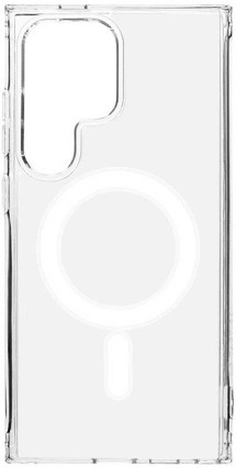 CELLFISH zadní kryt s podporou MagSafe pro Samsung Galaxy S24 Ultra čirý
