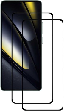 CELLFISH DUO 5D tvrzené sklo pro POCO F6 Full-Frame černé 2ks