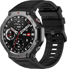 CELLFISH silikonový řemínek pro Amazfit T-Rex 3 černý