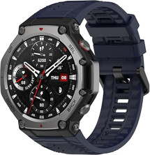 CELLFISH silikonový řemínek pro Amazfit T-Rex 3 modrý